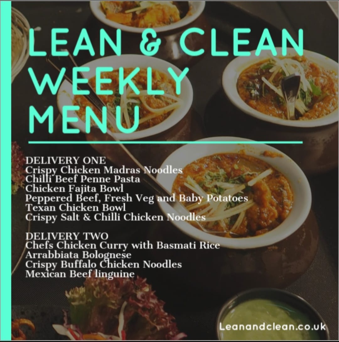 Menu – Lean & Clean